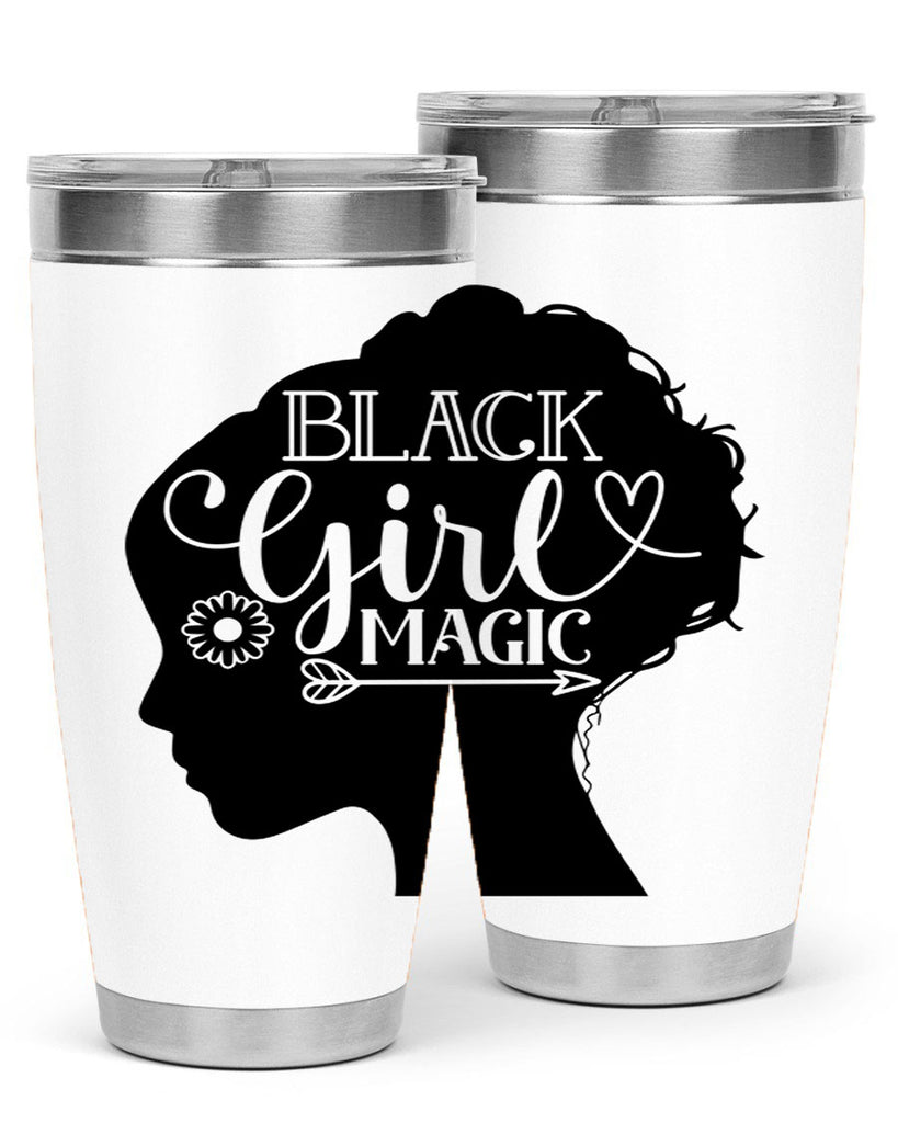 Black girl magic Style 59#- women-girls- Tumbler
