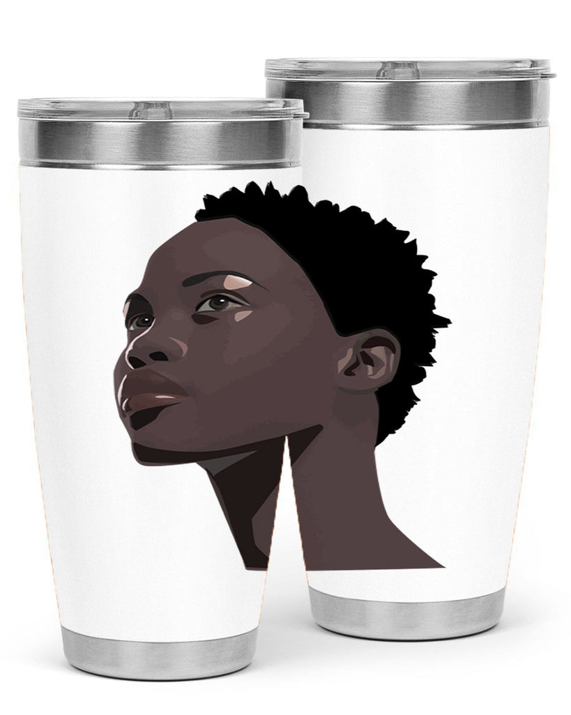 african woman portrait 88#- women-girls- Tumbler