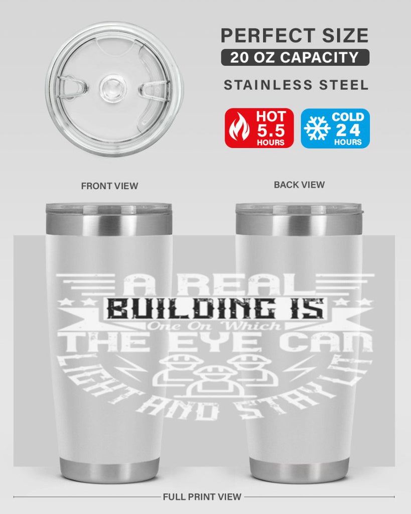 A real building is one on which the eye can light and stay lit Style 17#- architect- tumbler