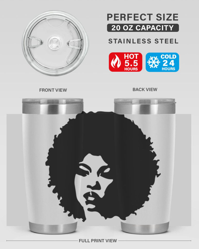 black women - queen 3#- women-girls- Tumbler