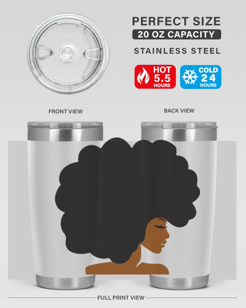 black women - queen 51#- women-girls- Tumbler