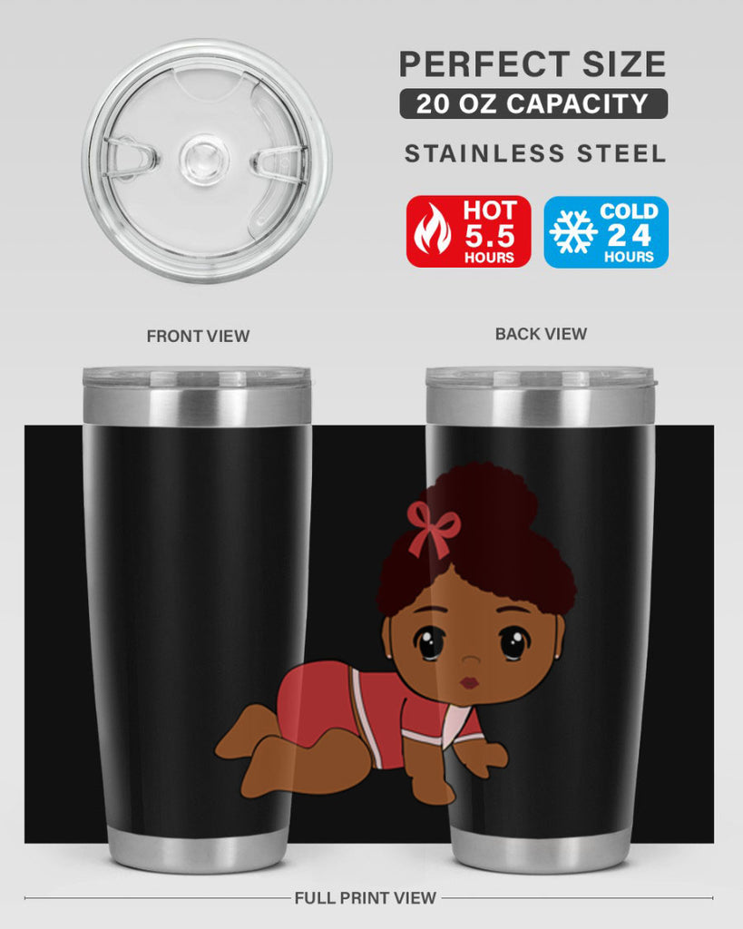 Black baby style 3#- women-girls- Tumbler