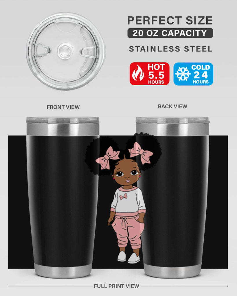 Black girl style 9#- women-girls- Tumbler