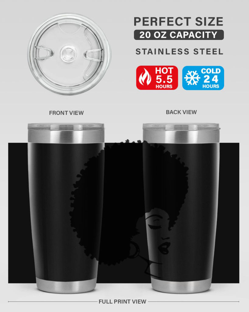 black women - queen 77#- women-girls- Tumbler