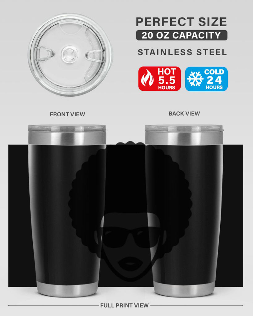 black women - queen 83#- women-girls- Tumbler