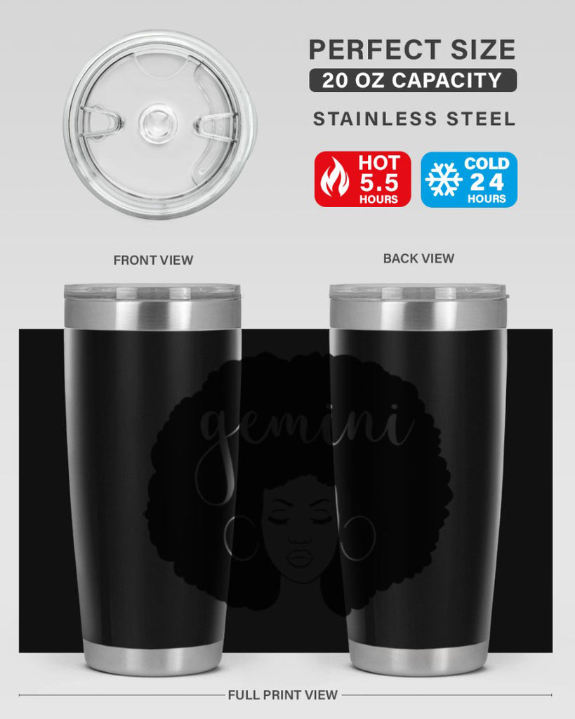 gemini girl 36#- women-girls- Tumbler