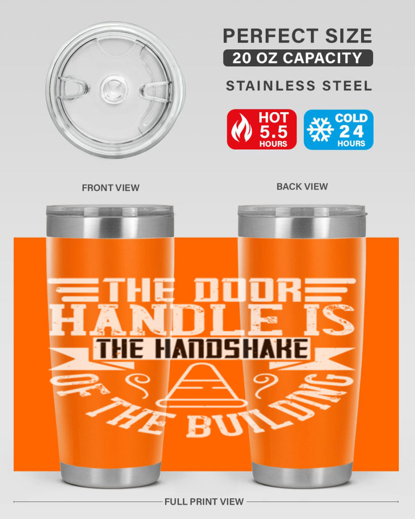 The door handle is the handshake of the building Style 14#- architect- tumbler