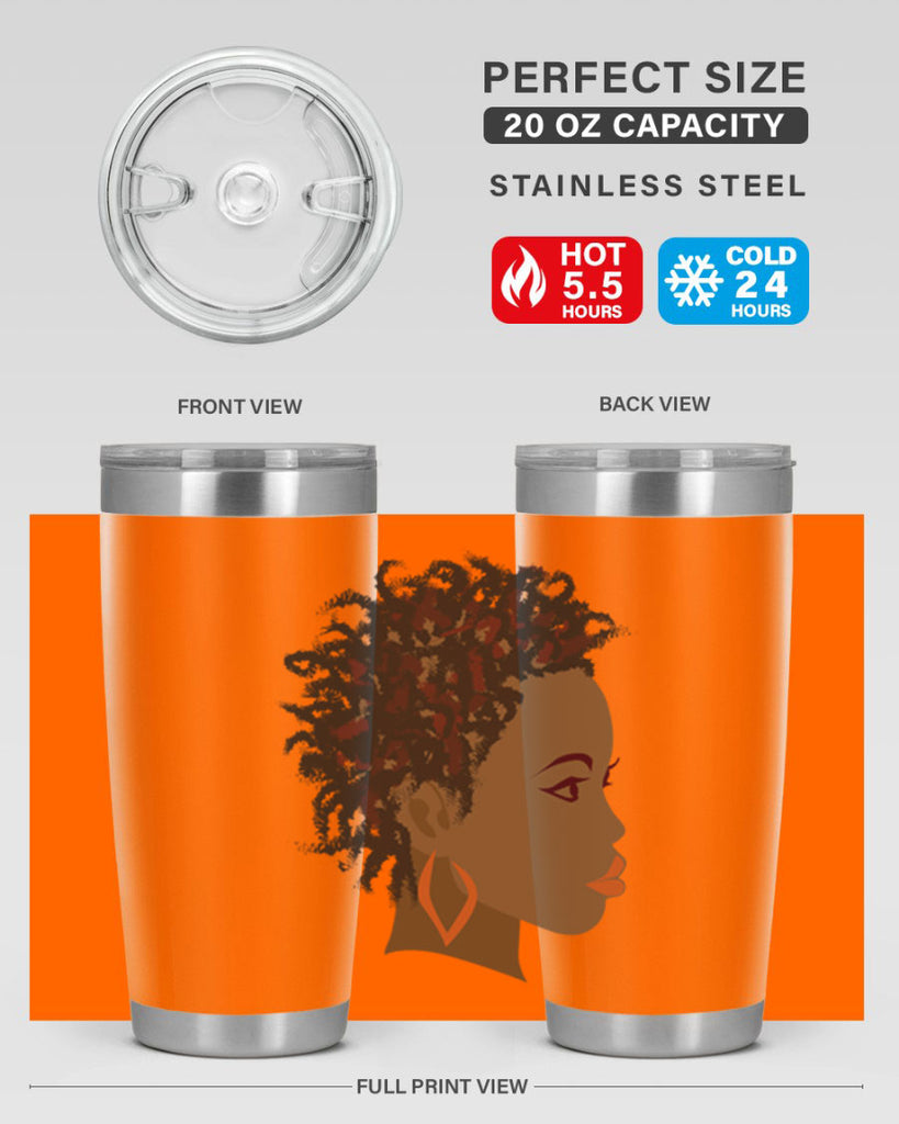 african girl 90#- women-girls- Tumbler