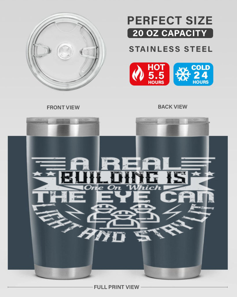 A real building is one on which the eye can light and stay lit Style 17#- architect- tumbler