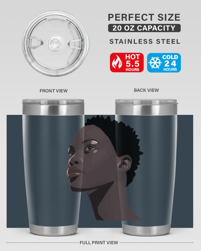 african woman portrait 88#- women-girls- Tumbler