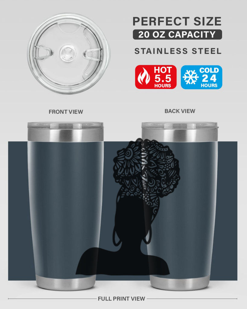 black women - queen 14#- women-girls- Tumbler