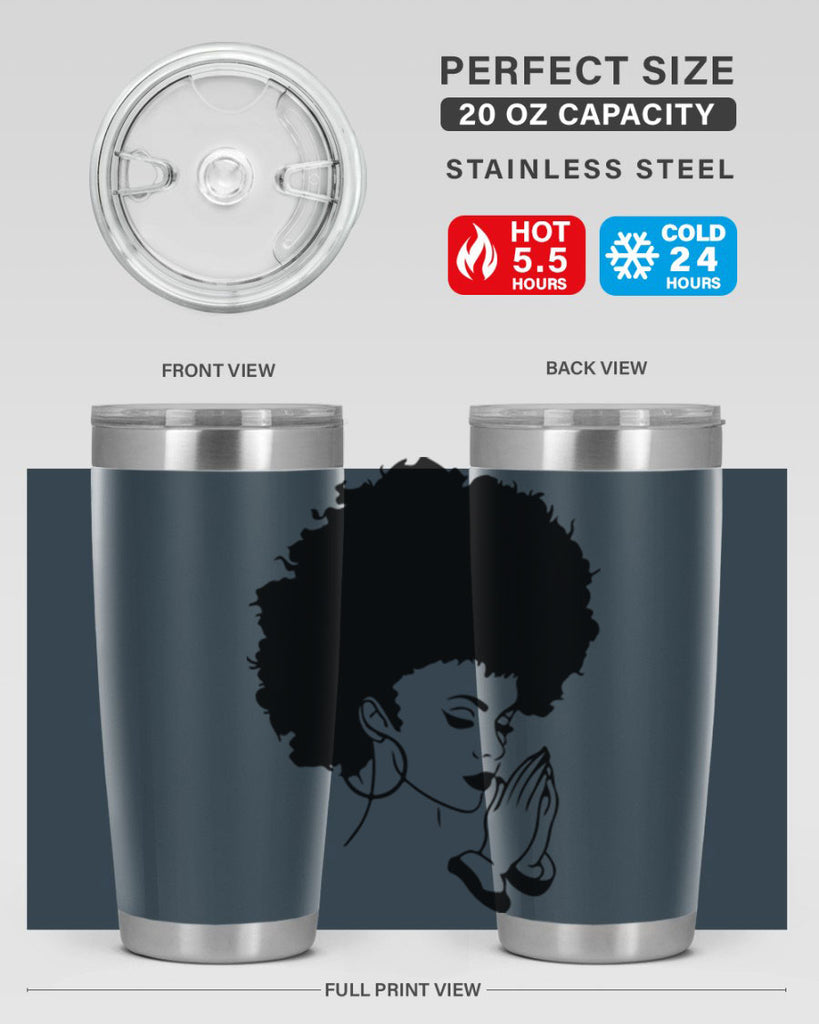 black women - queen 22#- women-girls- Tumbler