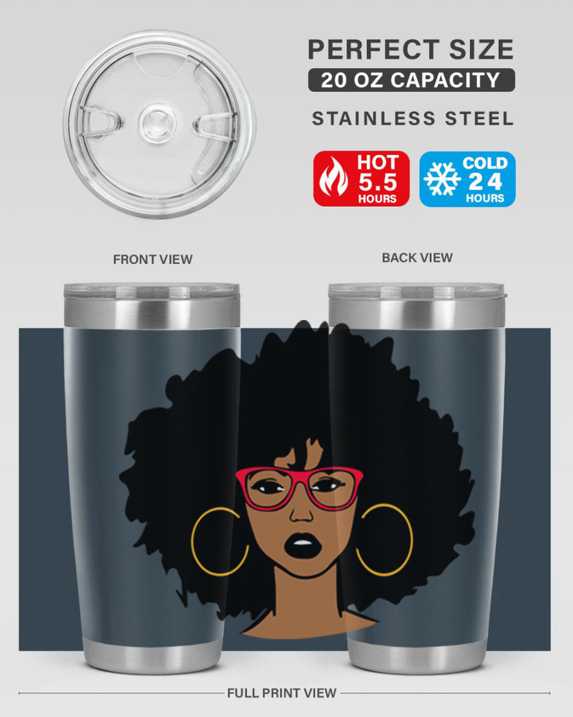 black women - queen 34#- women-girls- Tumbler