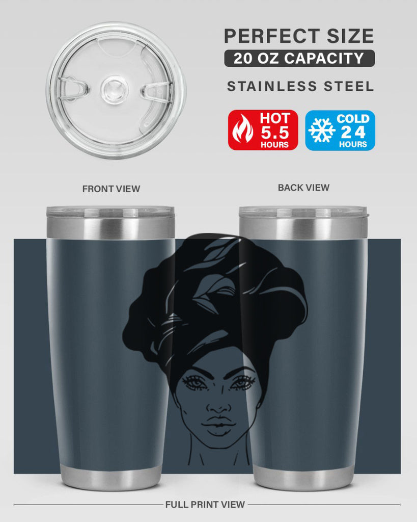 black women - queen 44#- women-girls- Tumbler