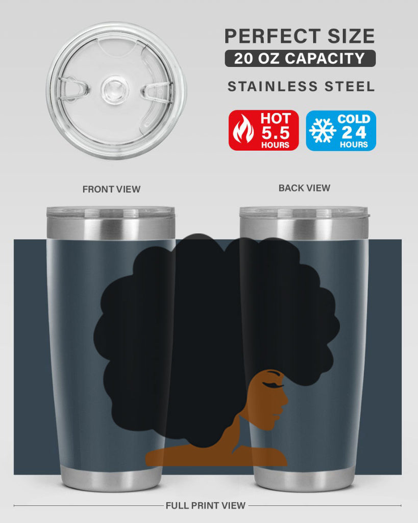 black women - queen 51#- women-girls- Tumbler