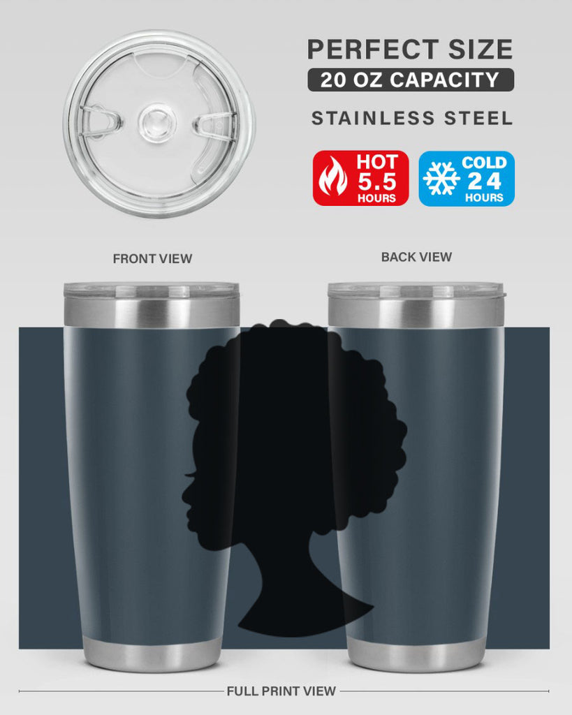 black women - queen 84#- women-girls- Tumbler