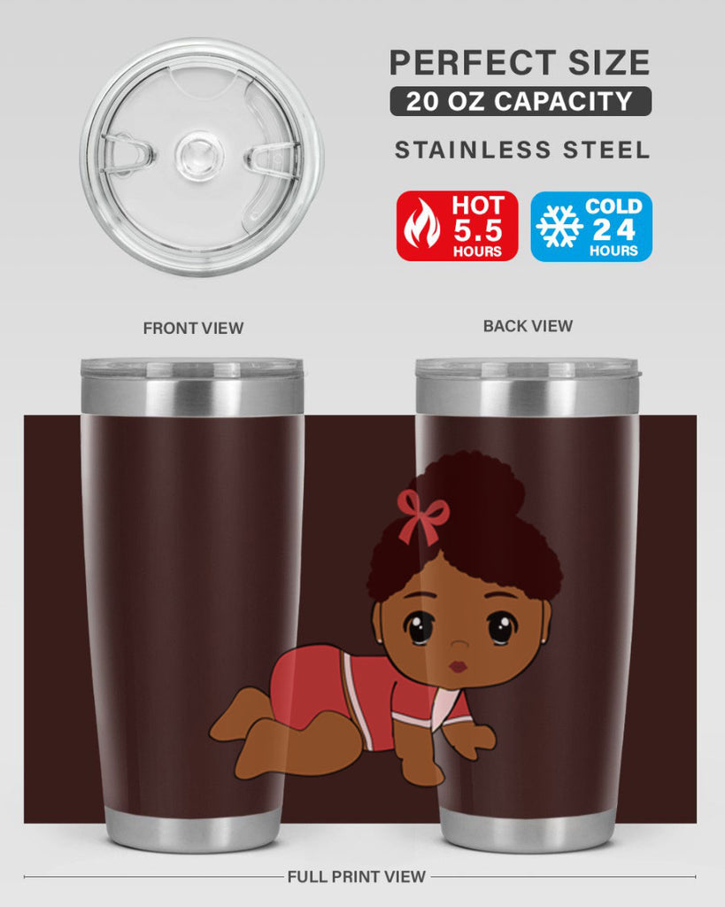 Black baby style 3#- women-girls- Tumbler