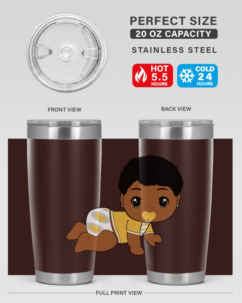Black baby style 7#- women-girls- Tumbler