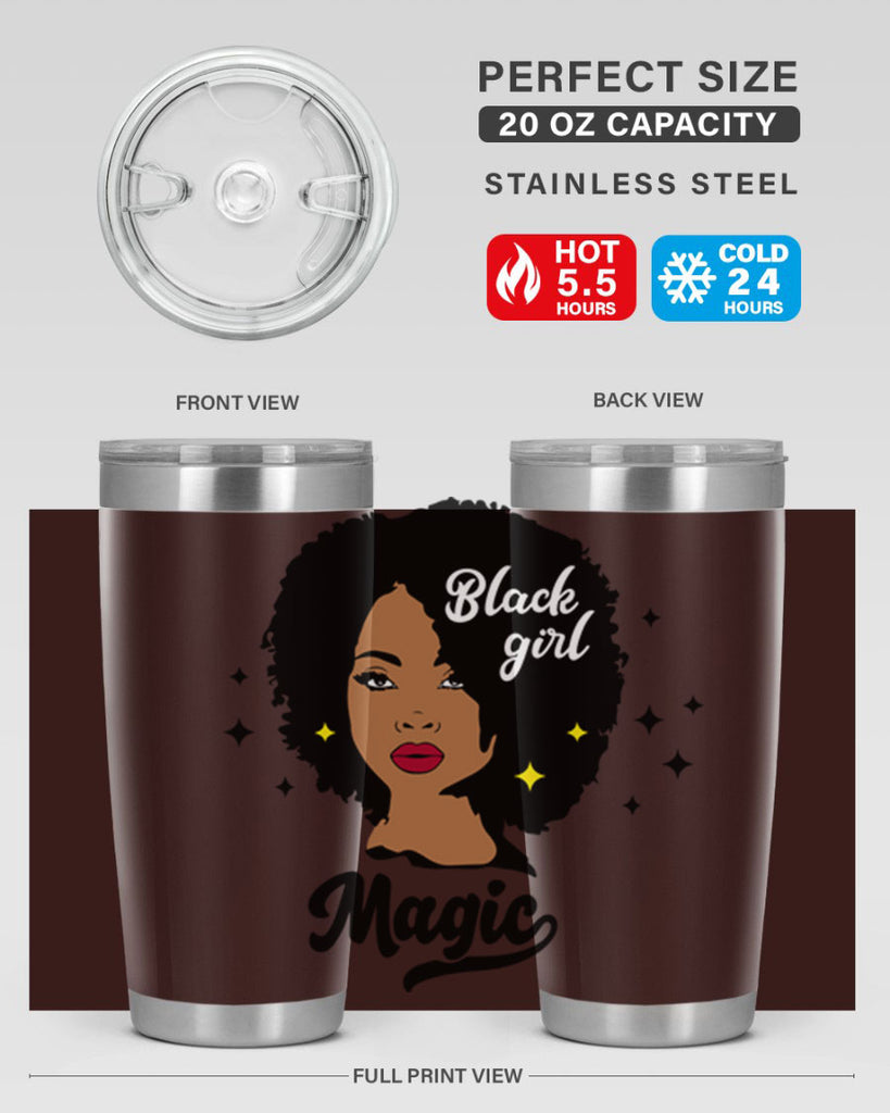 black girl magic 20#- women-girls- Tumbler
