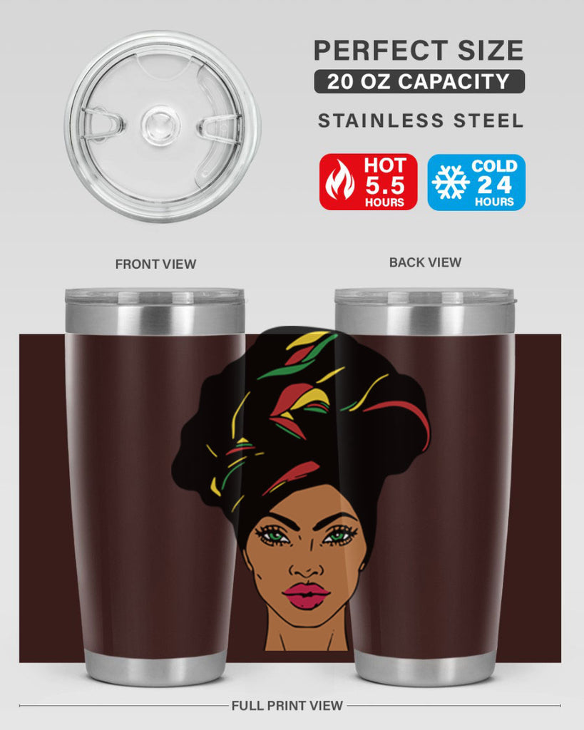 black women - queen 45#- women-girls- Tumbler