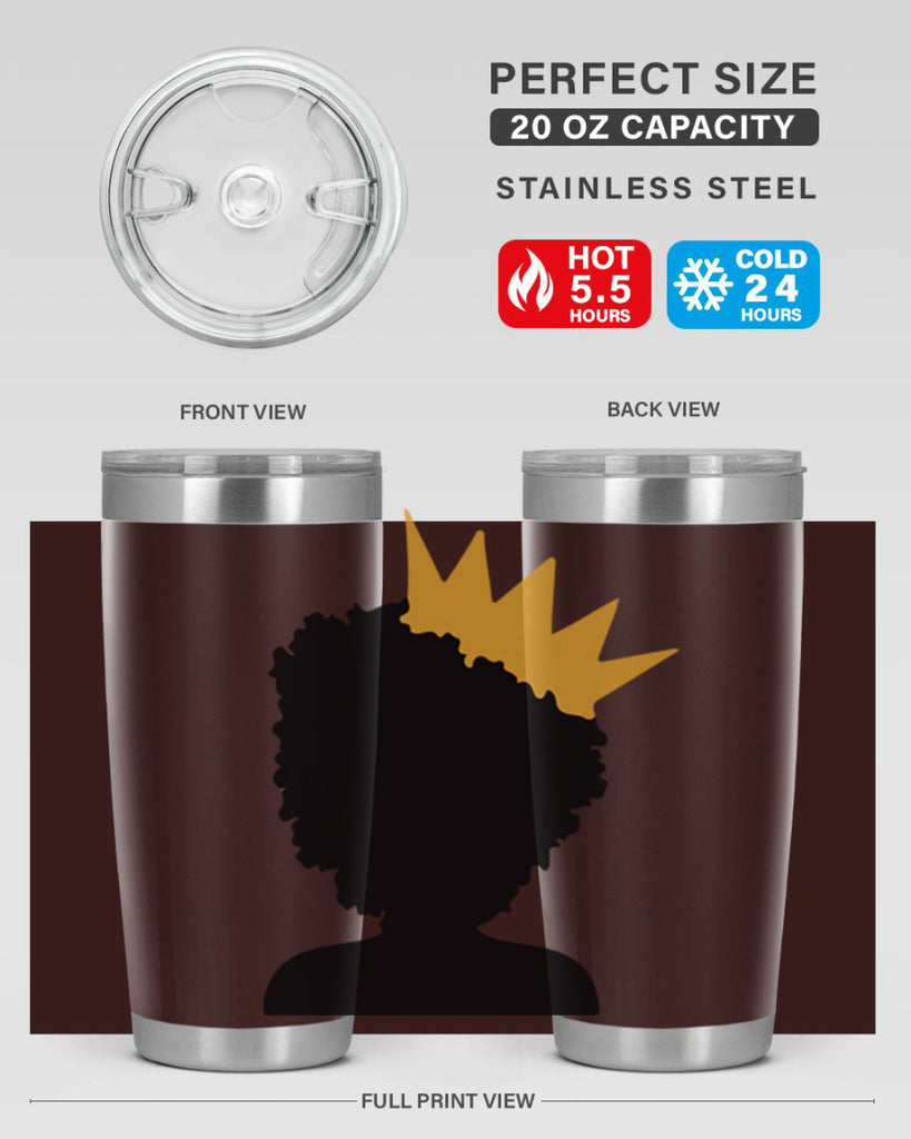 black women - queen 5#- women-girls- Tumbler