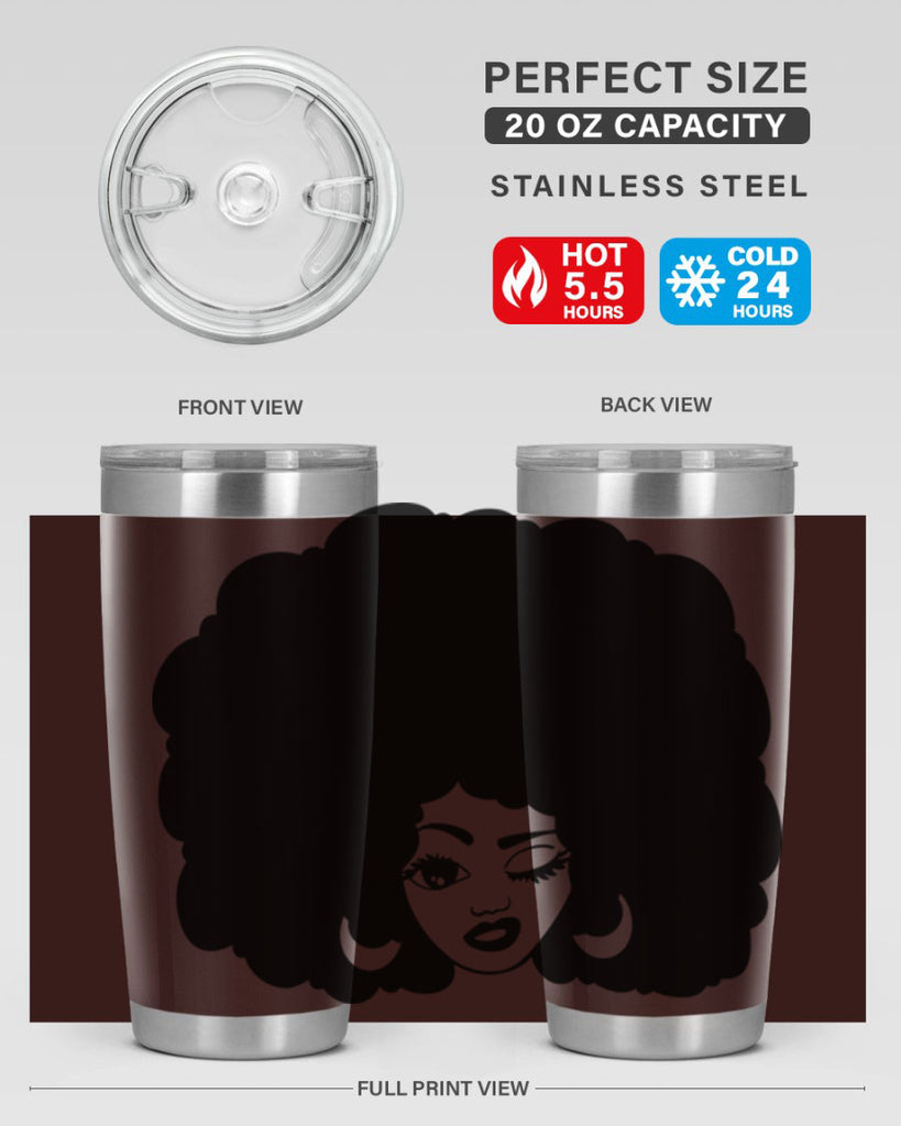 black women - queen 73#- women-girls- Tumbler