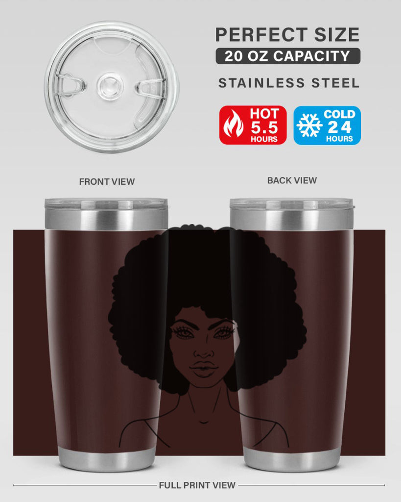 black women - queen 79#- women-girls- Tumbler