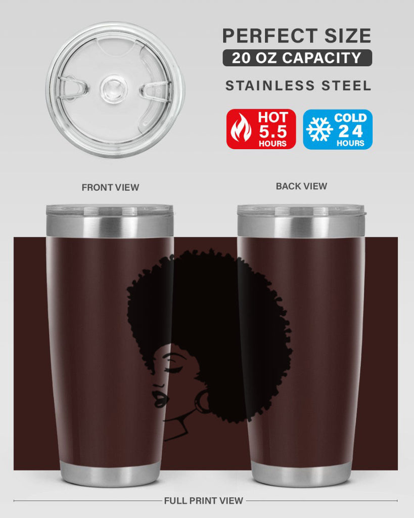 black women - queen 81#- women-girls- Tumbler