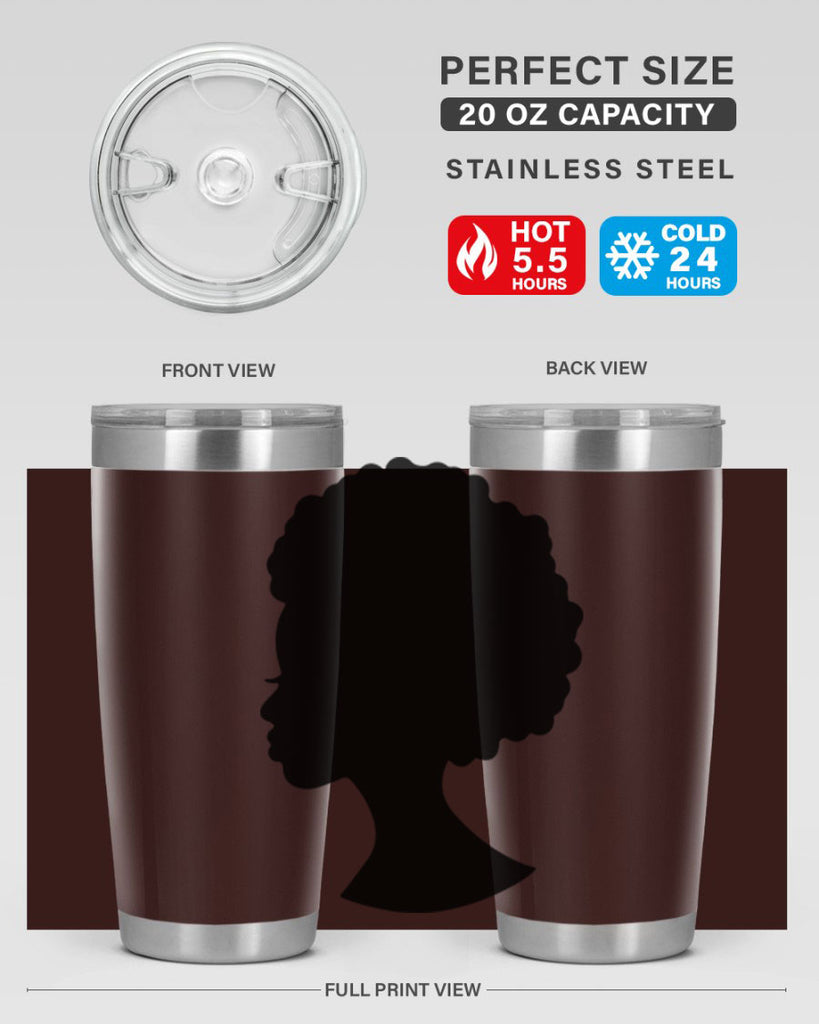black women - queen 84#- women-girls- Tumbler