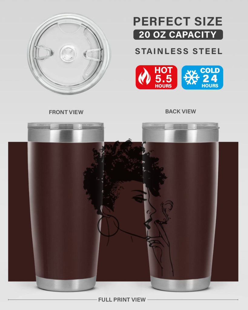 black women - queen 8#- women-girls- Tumbler