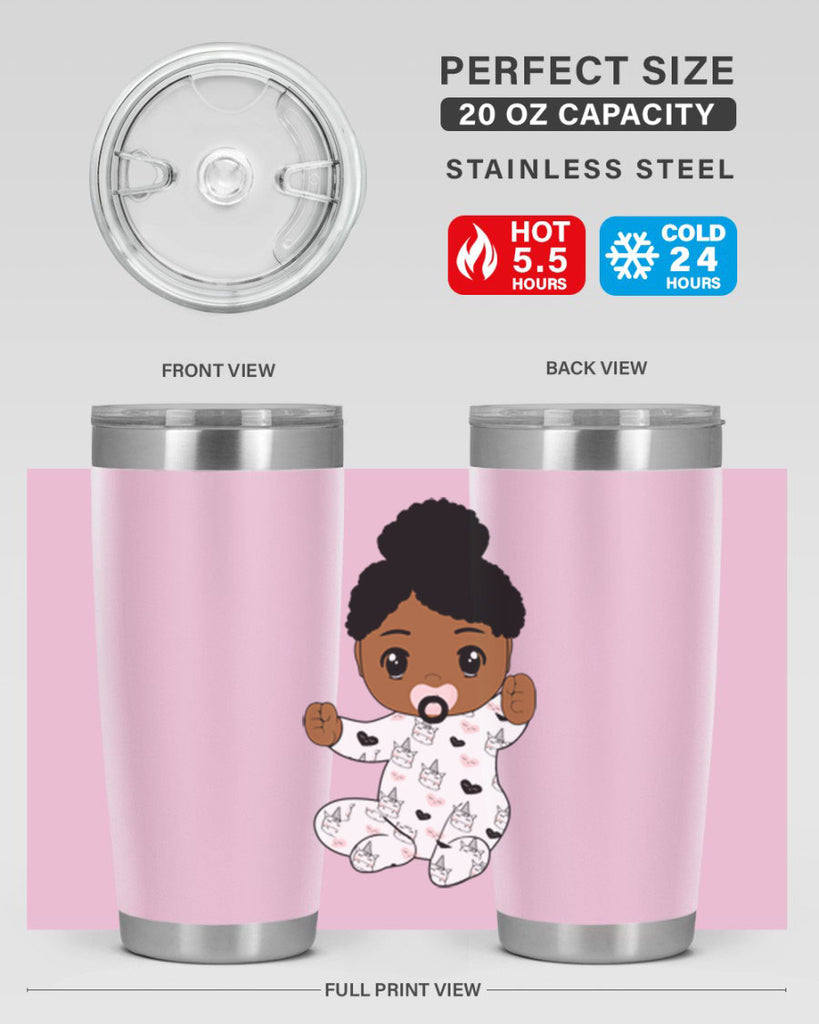 Black baby style 5#- women-girls- Tumbler