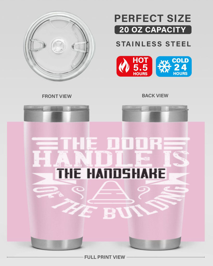 The door handle is the handshake of the building Style 14#- architect- tumbler