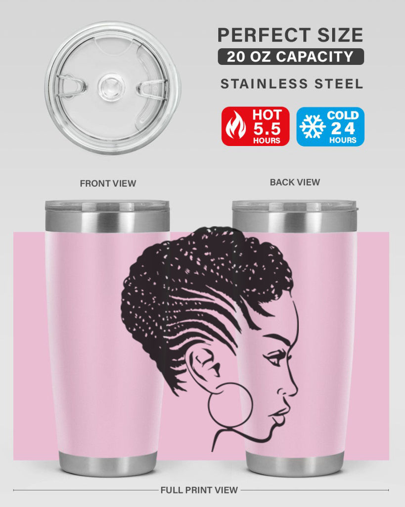 black women - queen 20#- women-girls- Tumbler