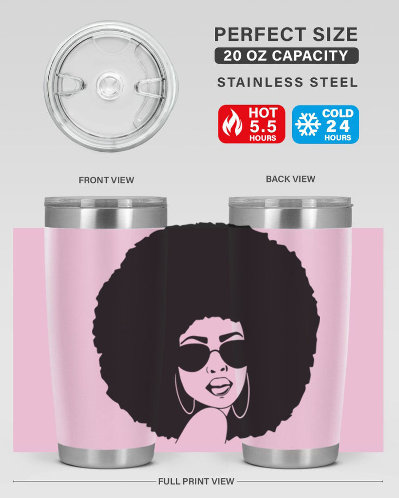 black women - queen 46#- women-girls- Tumbler