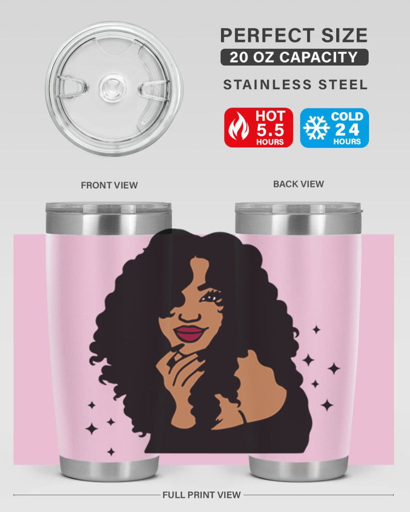 black women - queen 55#- women-girls- Tumbler