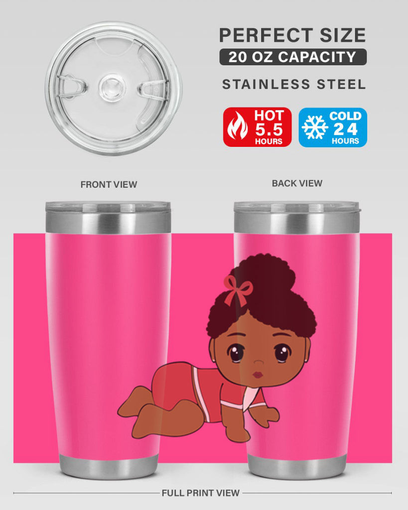 Black baby style 3#- women-girls- Tumbler