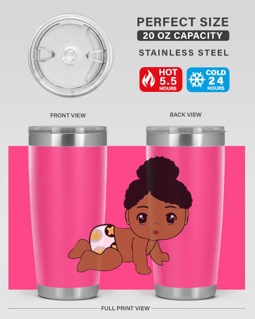 Black baby style 6#- women-girls- Tumbler