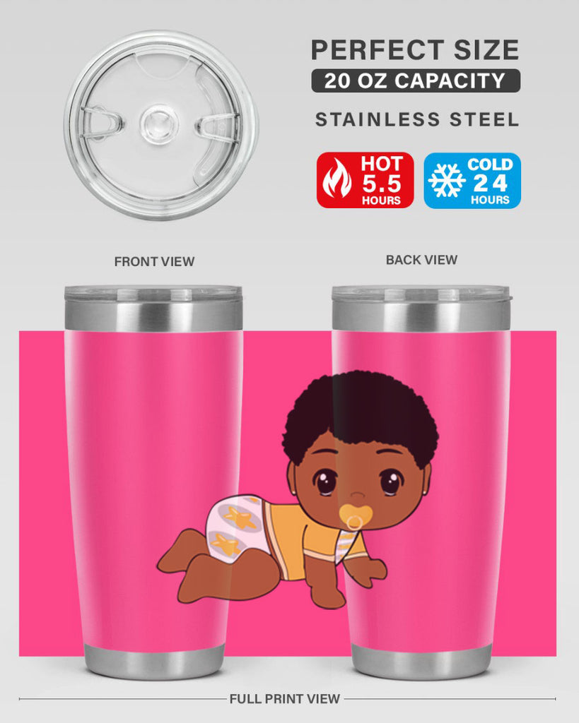 Black baby style 7#- women-girls- Tumbler