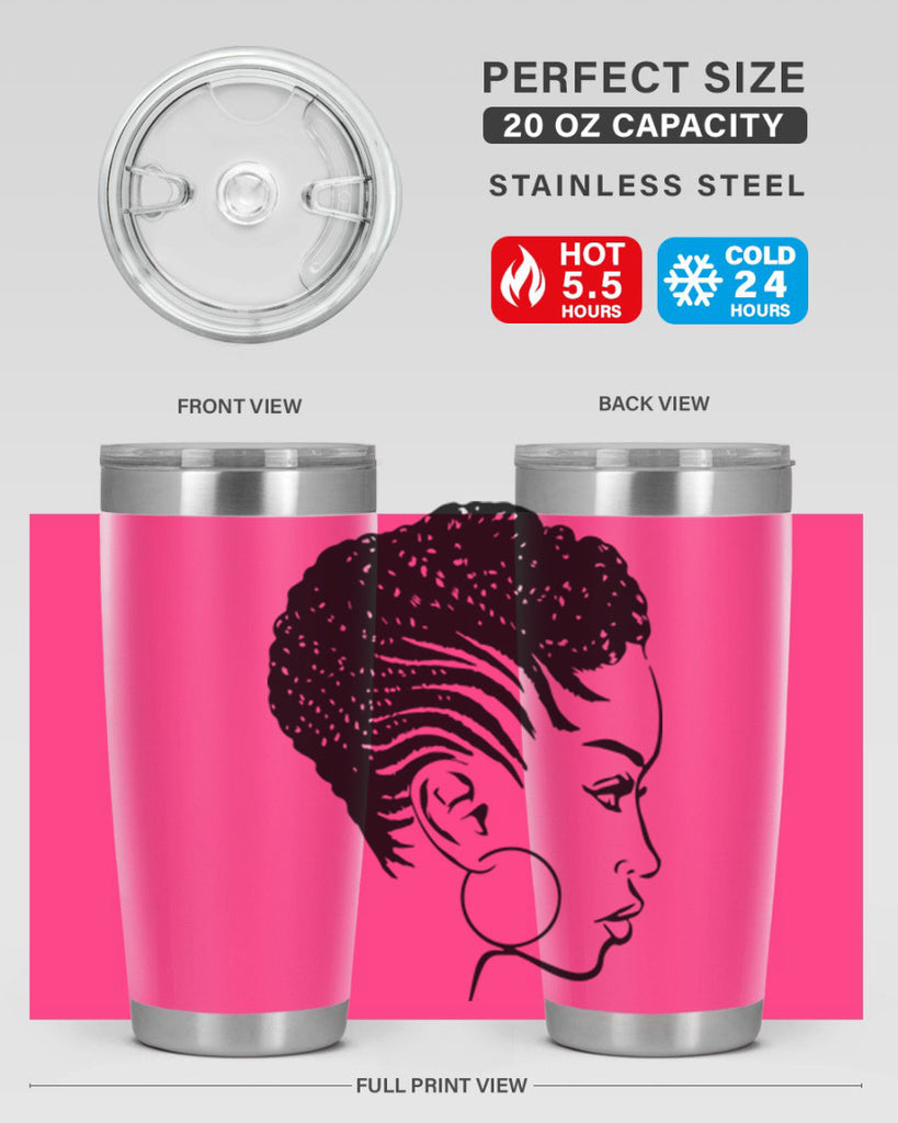 black women - queen 20#- women-girls- Tumbler