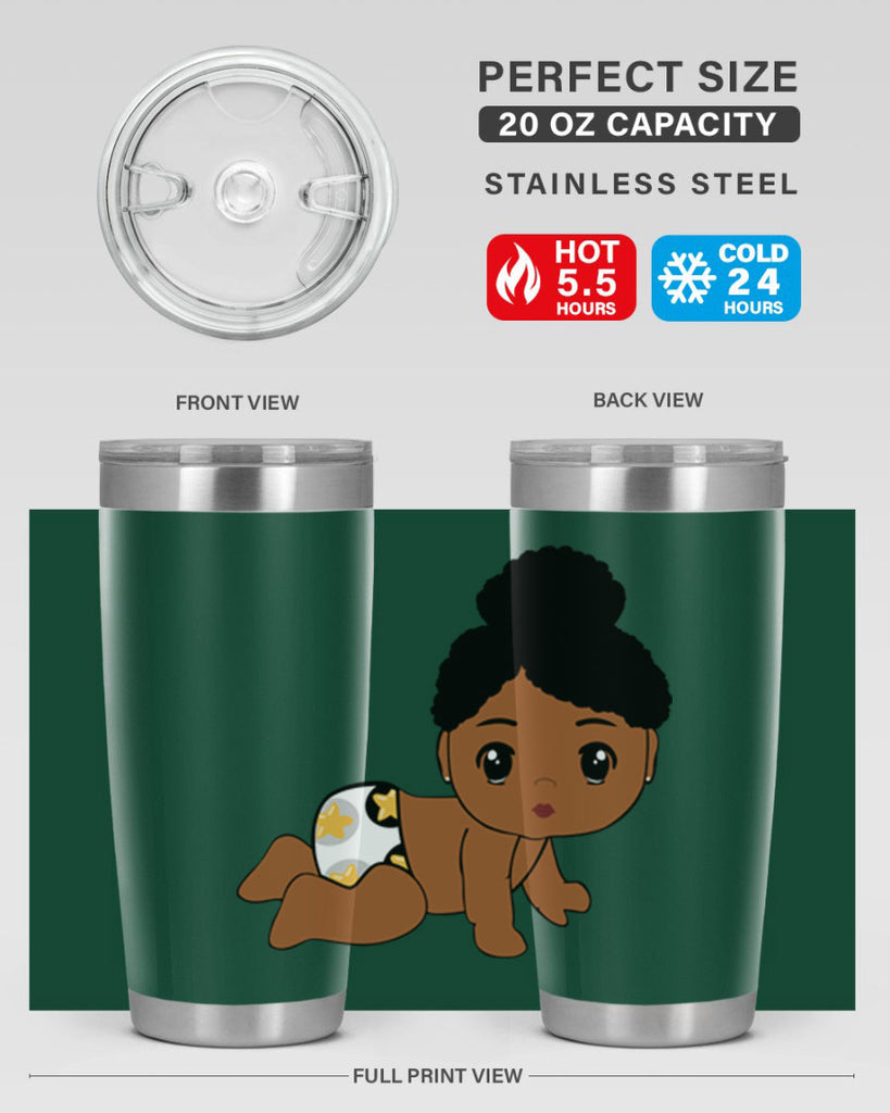 Black baby style 6#- women-girls- Tumbler