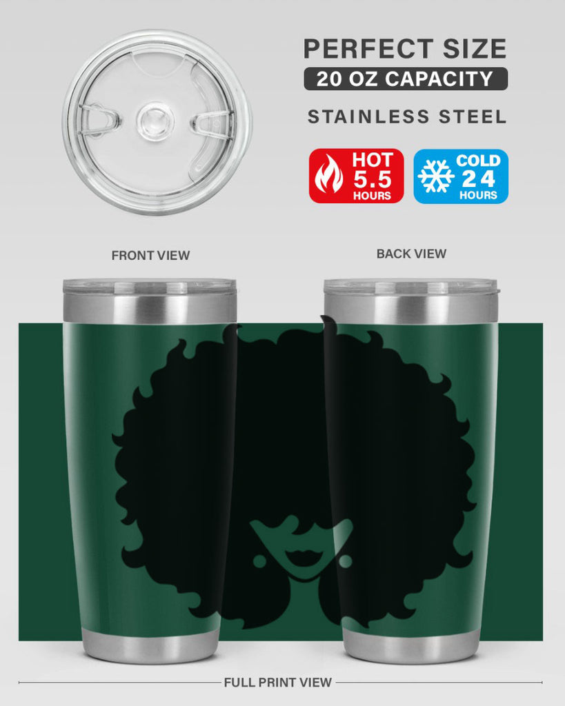 afro woman 69#- women-girls- Tumbler