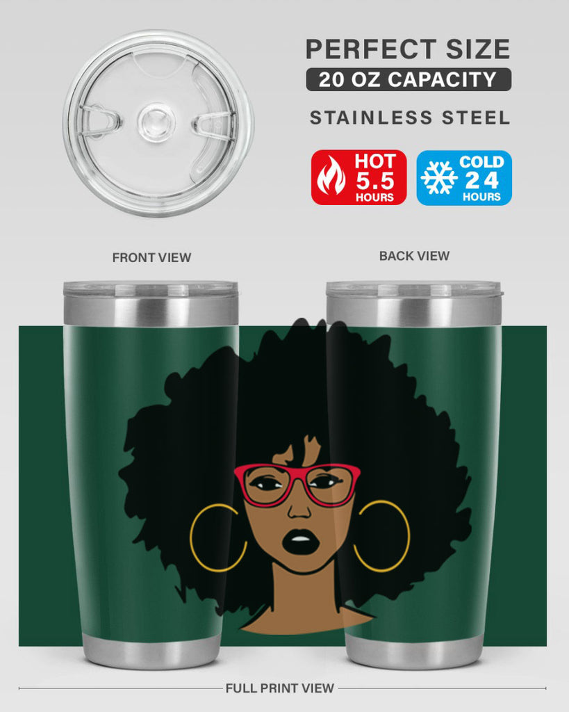 black women - queen 34#- women-girls- Tumbler