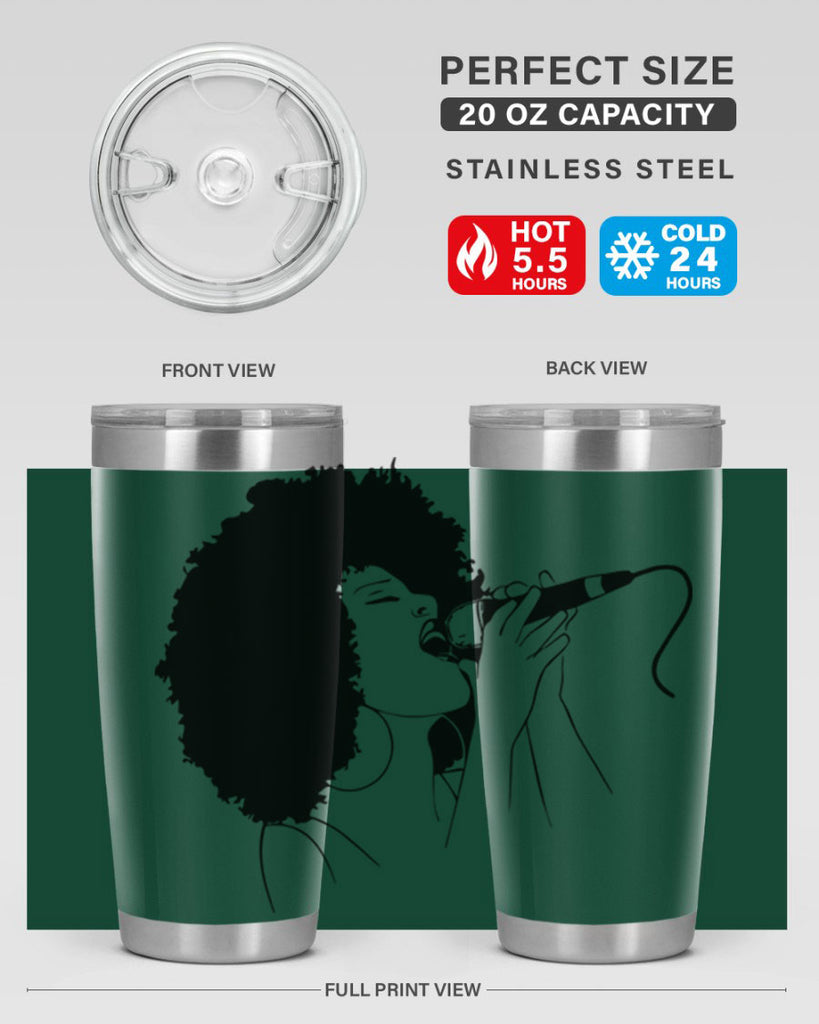 black women - queen 39#- women-girls- Tumbler