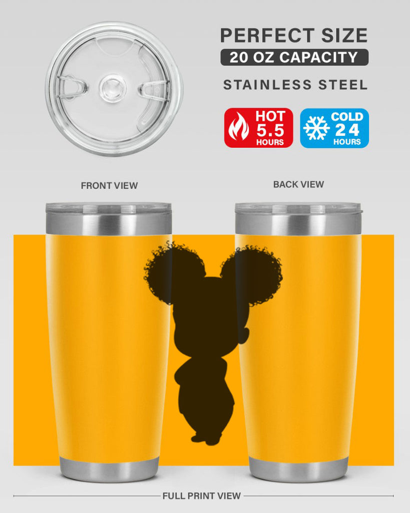 Black girl style 6#- women-girls- Tumbler