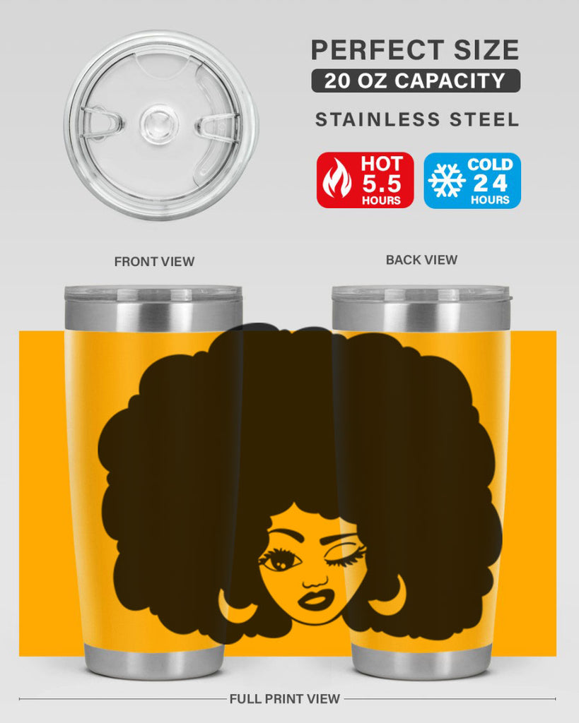 black women - queen 73#- women-girls- Tumbler