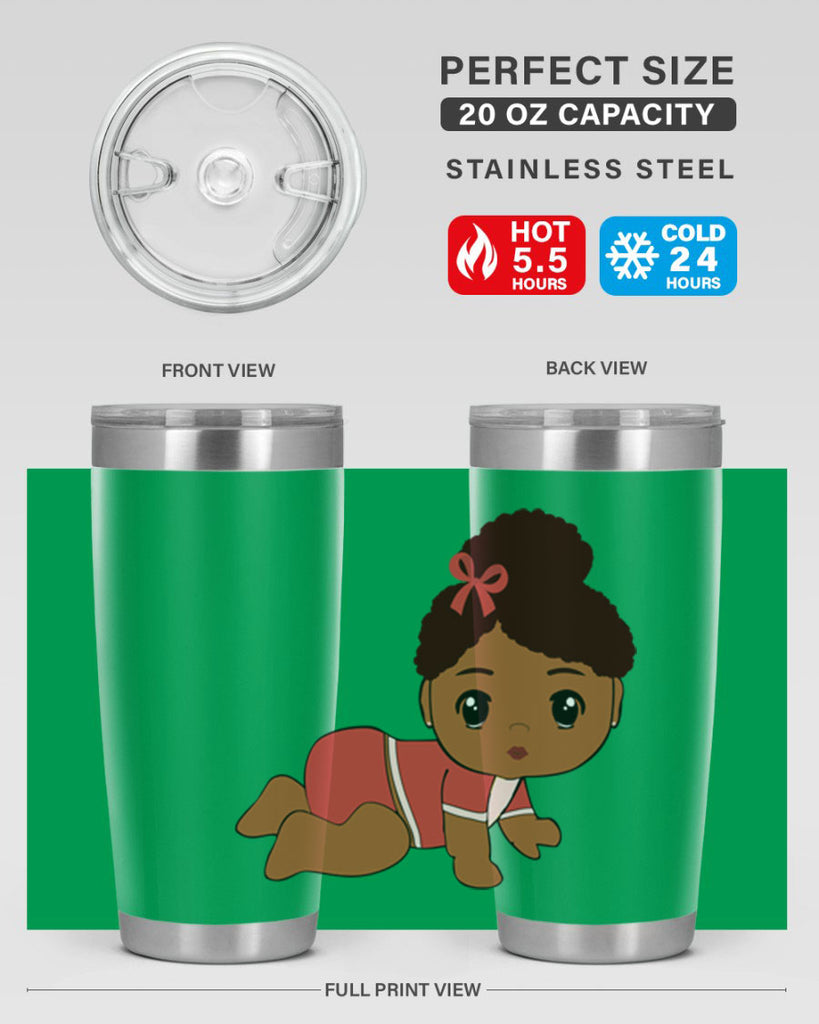 Black baby style 3#- women-girls- Tumbler