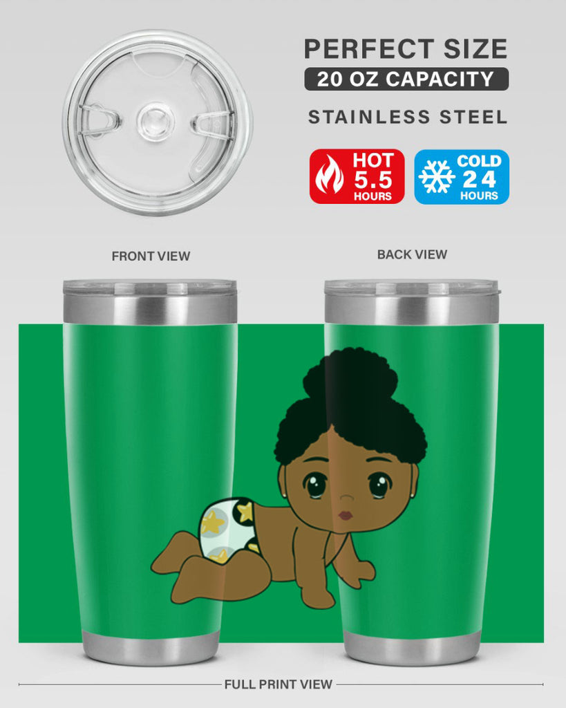 Black baby style 6#- women-girls- Tumbler