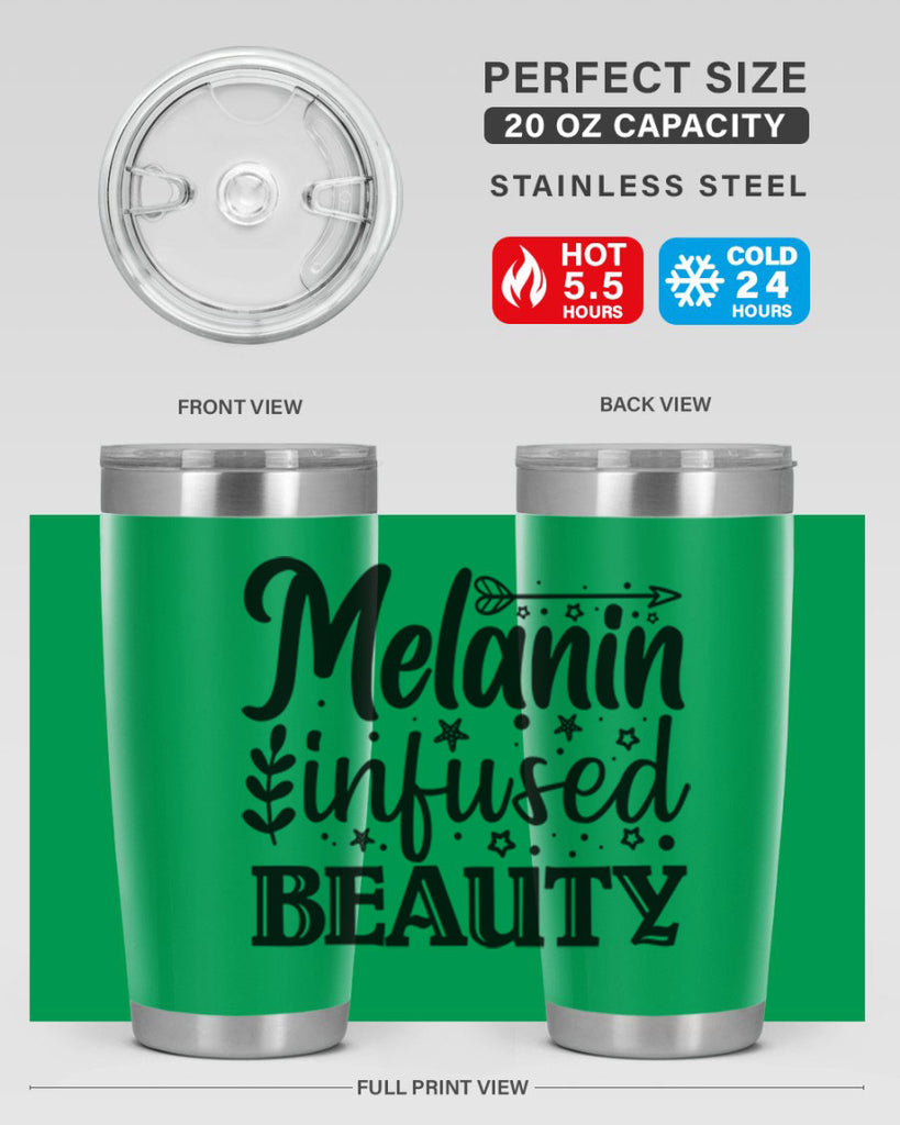 Melanin infused beauty Style 21#- women-girls- Tumbler