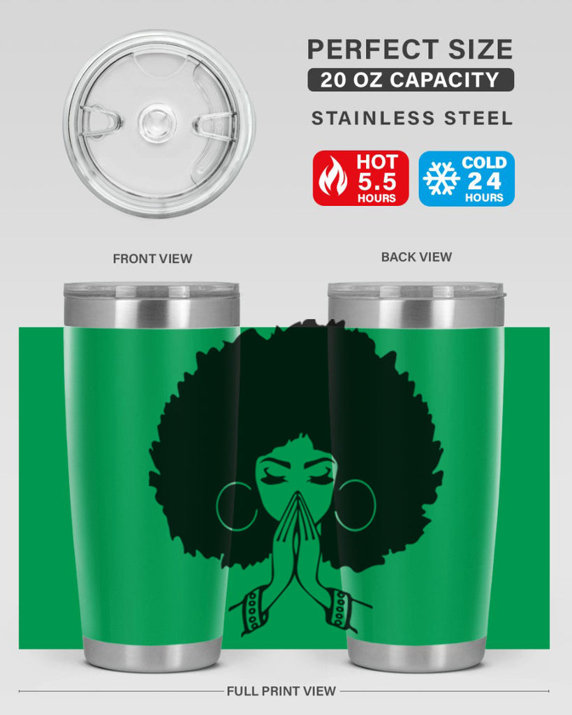 black women - queen 21#- women-girls- Tumbler