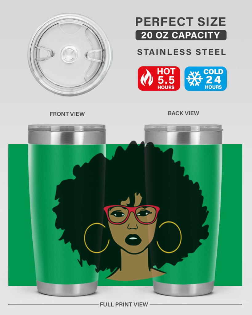 black women - queen 34#- women-girls- Tumbler